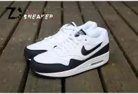 new style nike air max 87 leather blanc noir,nike baskets air max 87 classic bw femmes